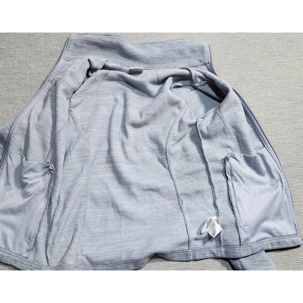 Columbia Womens Full Zip Fleece Jacket Gray Size Small - Picture 13 of 16